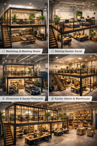 Mezzanine Ruang Kantor di Kota Bekasi