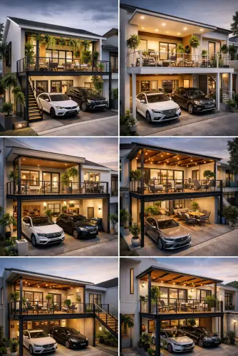 Mezannine Teras Rumah Keren di Kota Bekasi
